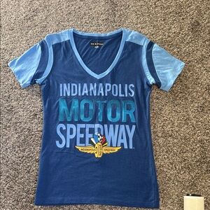 Blue Indianapolis Motor Speedway T-Shirt.  BRAND NEW